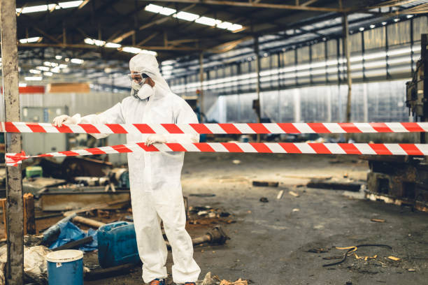 Professional Infectious Disease Decontamination technician working in Swanzey, NH